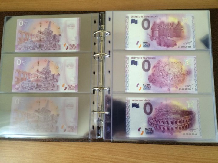 Classeur Billets Touristiques